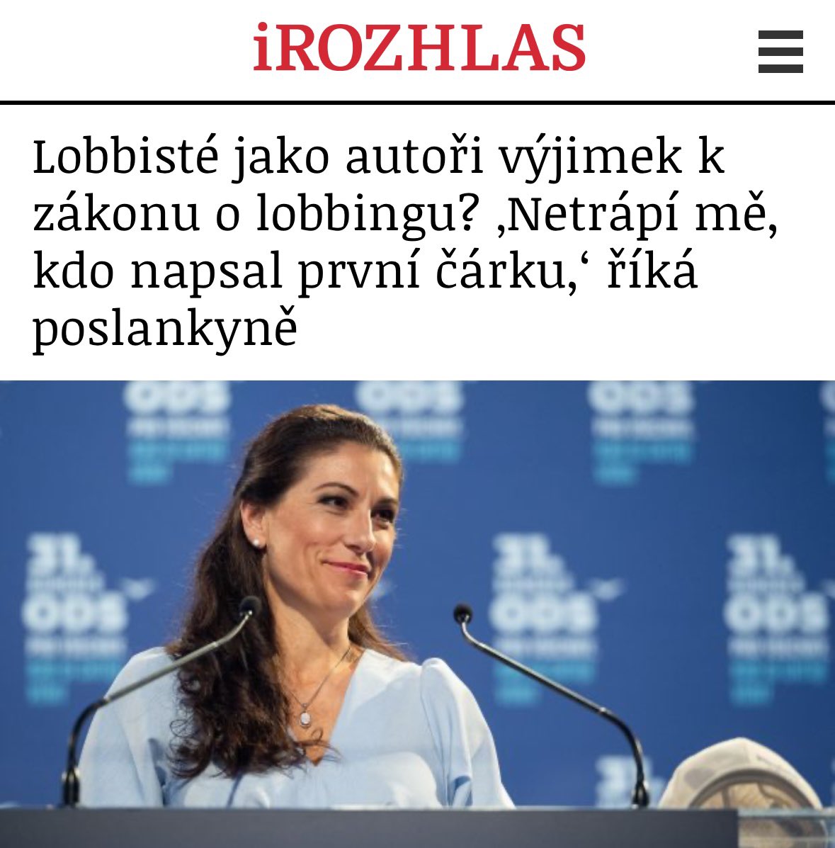 Transparency_CZ's tweet photo. 🔎 Telekomunikační závod PPF, lékařská komora či sdružení měst a obcí. Část změn k zákonu o lobbingu, který se diskutuje v Poslanecké sněmovně, nepochází přímo od samotných zákonodárců, autorství patří zájmovým organizacím, informuje @iROZHLAScz.

📃 https://t.co/xVcRduoZP3 https://t.co/ToxPAxy5sw