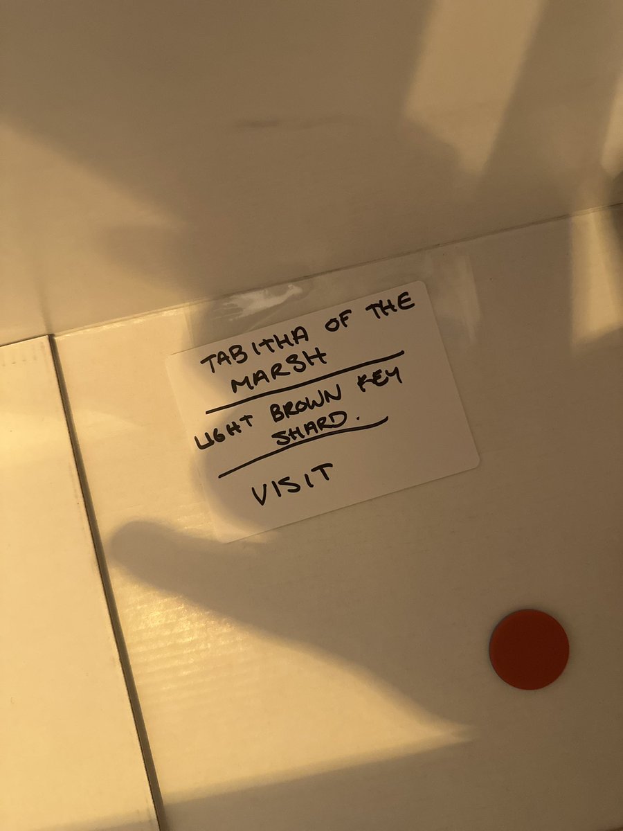 Can any #TreasureTrove (by <a href="/MeepleDad/">MeepleDad - Lover of Wizards & Games</a> ) owner from the <a href="/ForgottenRunes/">Forgotten Runes Wizard's Cult</a> help me out here? I found this in my box and have no idea what to do with it… “Visit”? Whom? Where? What? 

<a href="/MagusWazir/">Magus (mobile app arc)</a> <a href="/Henry_Boyd/">Henboyd</a> anyone?