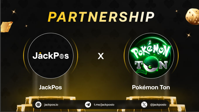 📢 Exciting Partnership Announcement: JackPos x Pokémon Ton!

We’re thrilled to announce our latest partnership with Pokémon Ton, an innovative mini-app where skill meets excitement. ⚡️

🎮 Start Your Pokémon Ton Adventure Today:

- Play skill-based games and earn rewards.
-