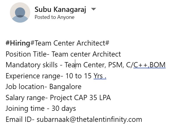 TalentInfinity2's tweet image. #jobs   #wearehiring #TalentInfinity #hiringtalent #hiringteam #recuitment   #recuitmentalert #openings #jobopportunities #jobopenings #jobsalert   #Talentacquisition #hiring #jobsearch #careeropportunities #jobvacancy   #careeradvice #employment #jobhunt