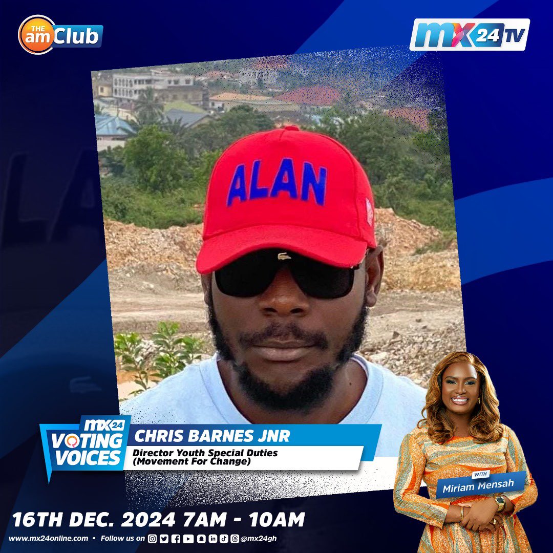 mx24gh's tweet photo. Starting the week with the latest news updates on #VotingVoicesonMX24. We will then spotlight the Teens Rave. 

Don’t miss the show. Be a part of it and send in your comments. 

#mx24gh #funfearlessfactual #ChristmasonMX24 https://t.co/6BgSOWfjVp