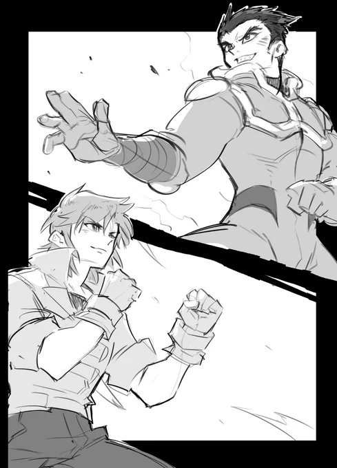 ペーパーで配布した拓馬vsマサキよ〜 
