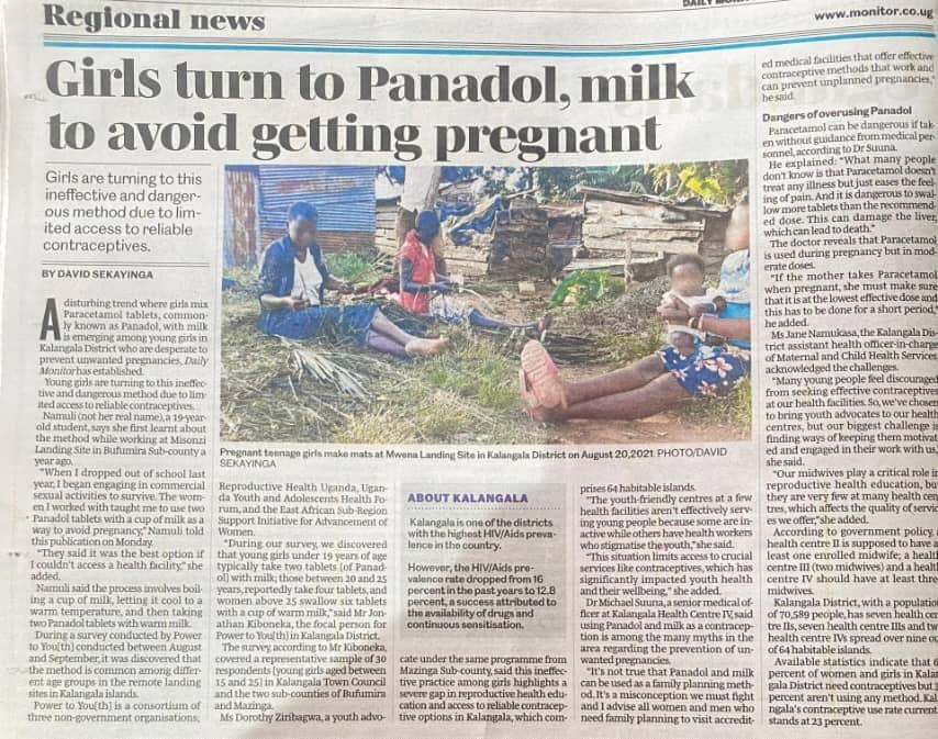reachahand's tweet photo. It's heartbreaking that young girls resort to panadol and milk to avoid getting pregnant.
However, hearing about this regnites and fuels our commitment to making sexual reproductive health information and resources accessible to everyone. #YoungPeopleForYoungPeople https://t.co/tXaEGsEXf4
