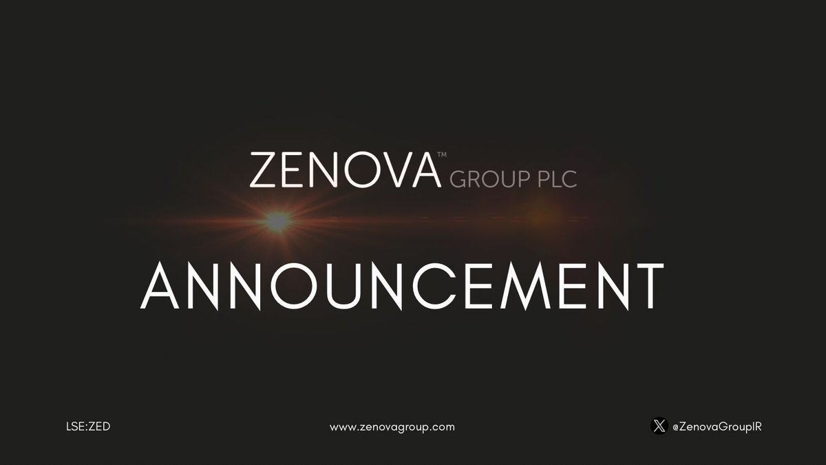 Zenova is pleased to announce a restocking order from Robert Price Ltd valued at £10,400 🔔 

<a href="/ZenovaGroupIR/">Zenova Group IR</a> announce another restocking order from Robert Price Ltd, the largest building merchant in South Wales

🔗 #RNS here: buff.ly/3PirVdP

#ZED #FireSafety