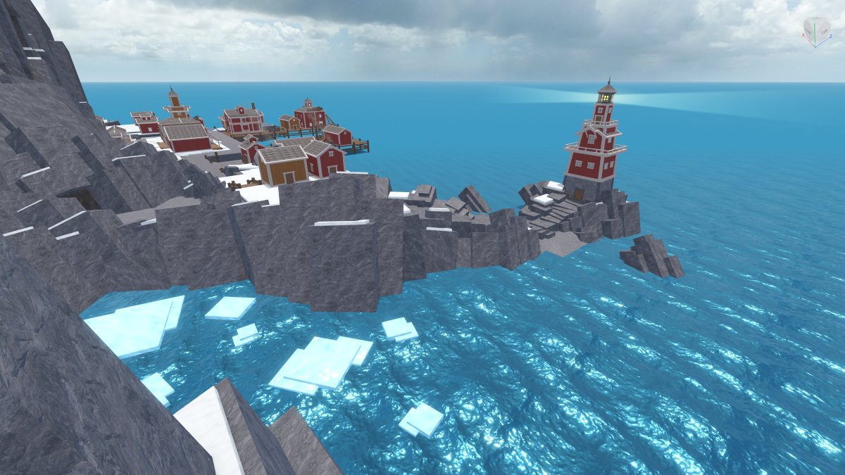 Working on a small side project :p

The island is called Rødehang, but it's still a WIP. Will post more pics when it's completed. 

#ROBLOX #roblox #robloxstudio #GameDev #gamedev