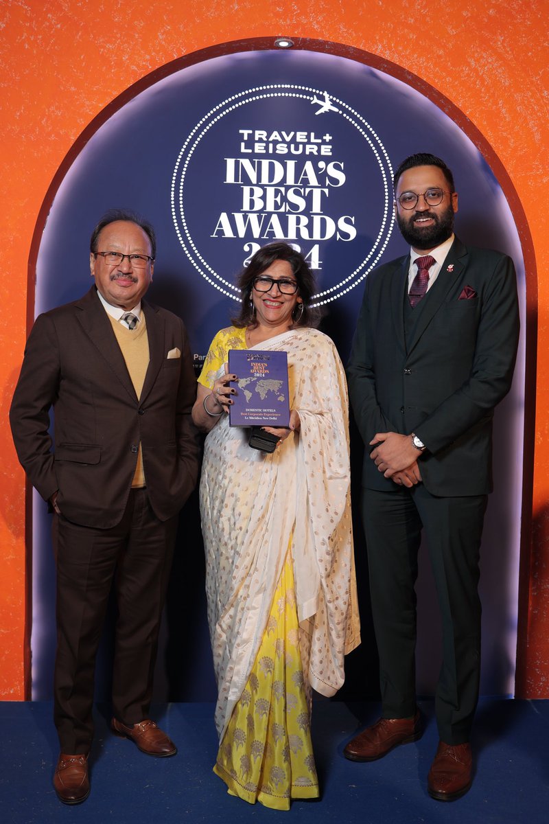 LeMeridienND's tweet image. We’re elated to be awarded the 𝐁𝐞𝐬𝐭 𝐂𝐨𝐫𝐩𝐨𝐫𝐚𝐭𝐞 𝐄𝐱𝐩𝐞𝐫𝐢𝐞𝐧𝐜𝐞 𝐇𝐨𝐭𝐞𝐥 at the recently concluded 𝐓𝐫𝐚𝐯𝐞𝐥 + 𝐋𝐞𝐢𝐬𝐮𝐫𝐞 𝐈𝐧𝐝𝐢𝐚’𝐬 𝐁𝐞𝐬𝐭 𝐀𝐰𝐚𝐫𝐝𝐬 𝟐𝟎𝟐𝟒. 

#TLIndia #IndiasBestAwards2024 #TravelLeisureIndia