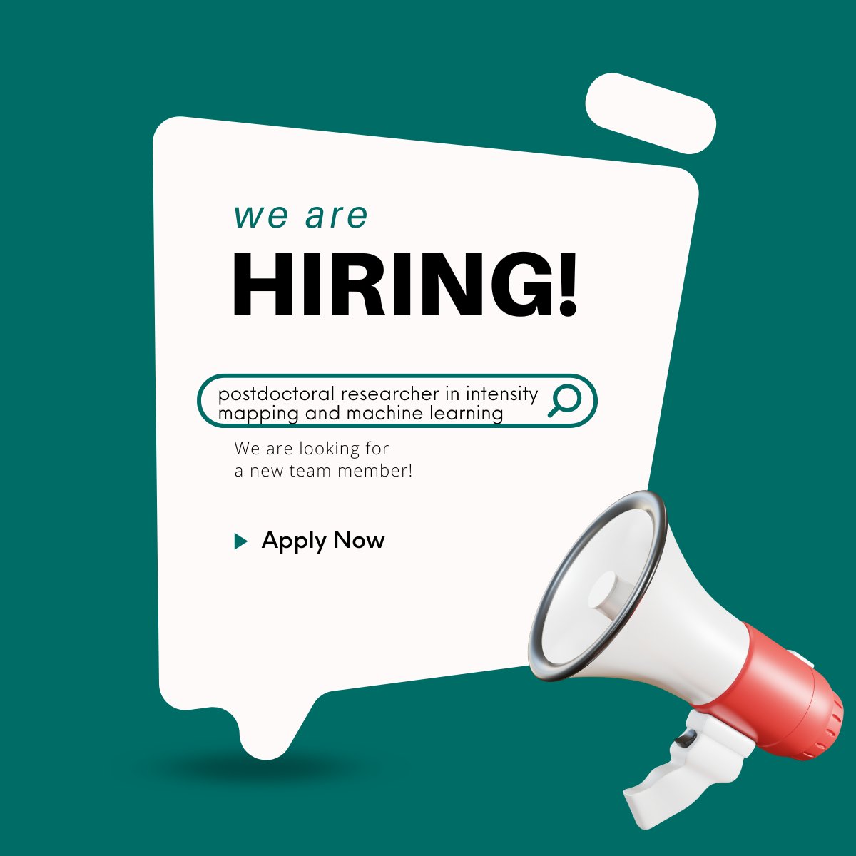 📢 We are looking for a      

𝐩𝐨𝐬𝐭𝐝𝐨𝐜𝐭𝐨𝐫𝐚𝐥 𝐫𝐞𝐬𝐞𝐚𝐫𝐜𝐡𝐞𝐫 𝐢𝐧 𝐈𝐧𝐭𝐞𝐧𝐬𝐢𝐭𝐲 𝐌𝐚𝐩𝐩𝐢𝐧𝐠 𝐚𝐧𝐝 𝐌𝐚𝐜𝐡𝐢𝐧𝐞 𝐋𝐞𝐚𝐫𝐧𝐢𝐧𝐠 

to join the new research group of Prof. Jonathan Pritchard.

jobs.b-ite.com/jobposting/aff…