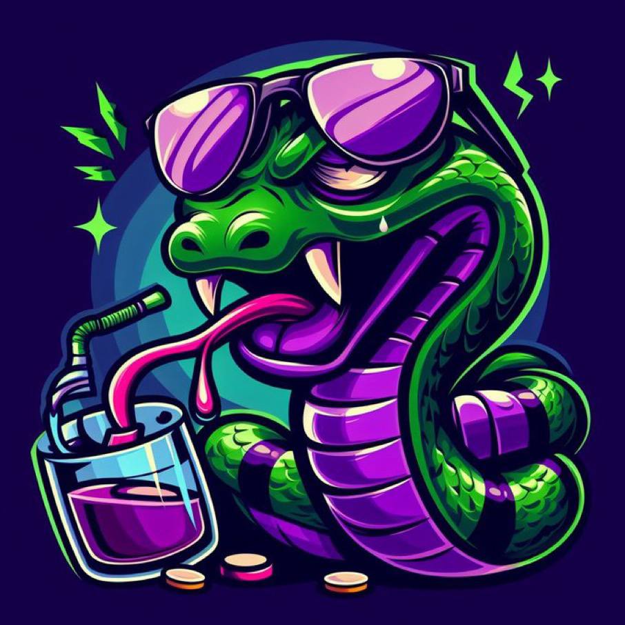 SnakeOfSolana's tweet photo. Have a good weekend $HISS army! https://t.co/2Al0d9zFMn