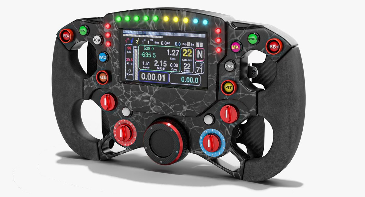 Opticaldreamsof's tweet photo. Low-poly game ready #PBR #3Dmodel of Formula E Season 11 Steering Wheel for season 2025 (#FormulaE Season 11).
#wheel #steeringwheel #FE #GEN3EVO #Formula_E #Electric #Formula #Spark #Gen3 #Season11 #S11 #ODS #race #car #lowpoly #3D #gameready #realtime
https://t.co/0ooF0mJ9On https://t.co/Hse4gEQY59