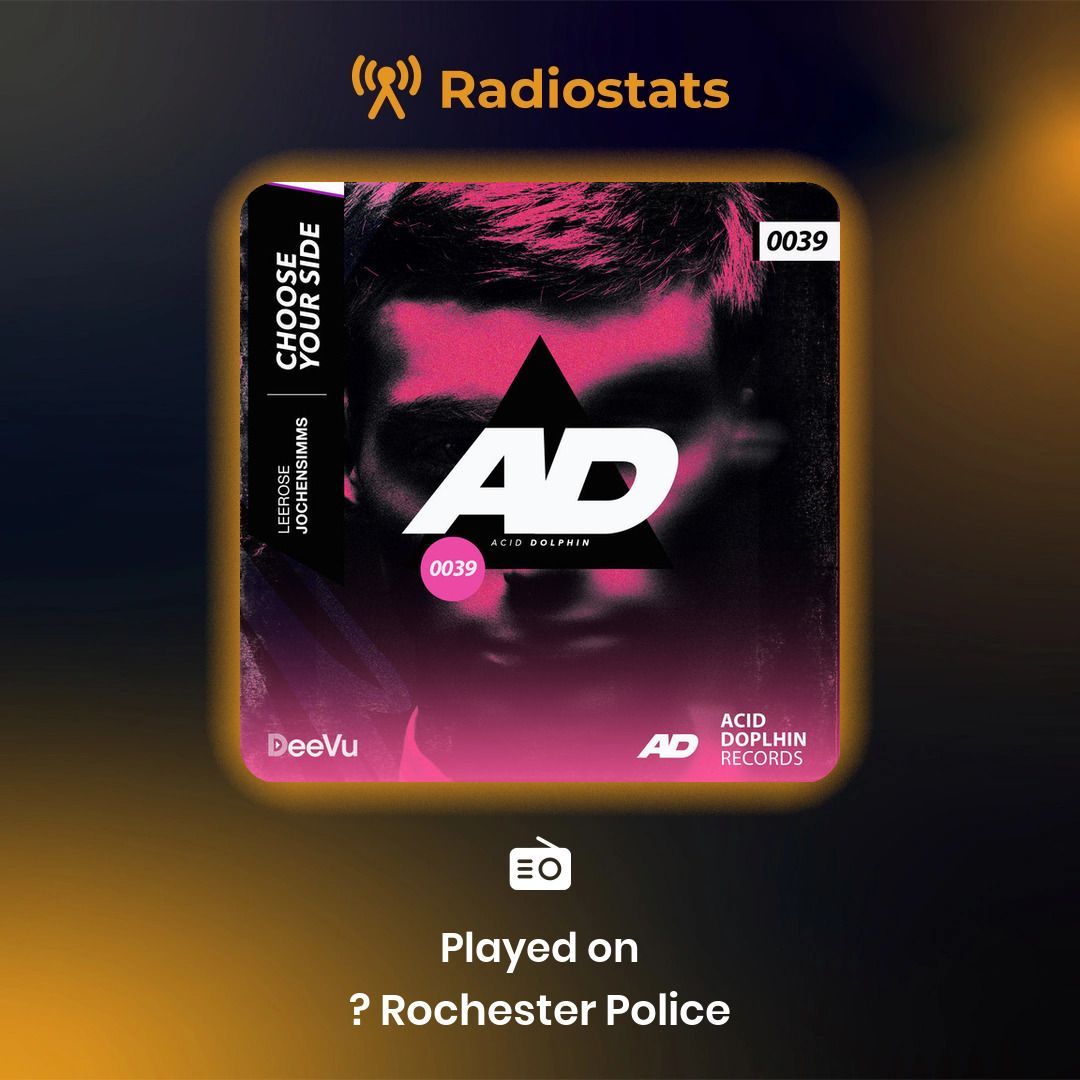 LeeRoseUK's tweet image. &quot;Choose Your Side&quot; shakes up the tech house underground. Played on ?Rochester Police  (Rochester, USA ) #TechHouseVibes #UndergroundGrooves #NightBeats #MusicFusion #RaveAnthems #ClubSounds #DanceFloor #ElectronicBeats