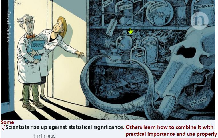 🌟👀 ¿Qué hacer cuando un resultado NO es estadísticamente significativo? 🧠

No te preocupes, ¡No es el fin del mundo! 🌎 Aquí te dejo una guía para reflexionar y tomar el próximo paso como un profesional de los datos: 🧵👇

#stats #analytics #datascience #research #science #phd
