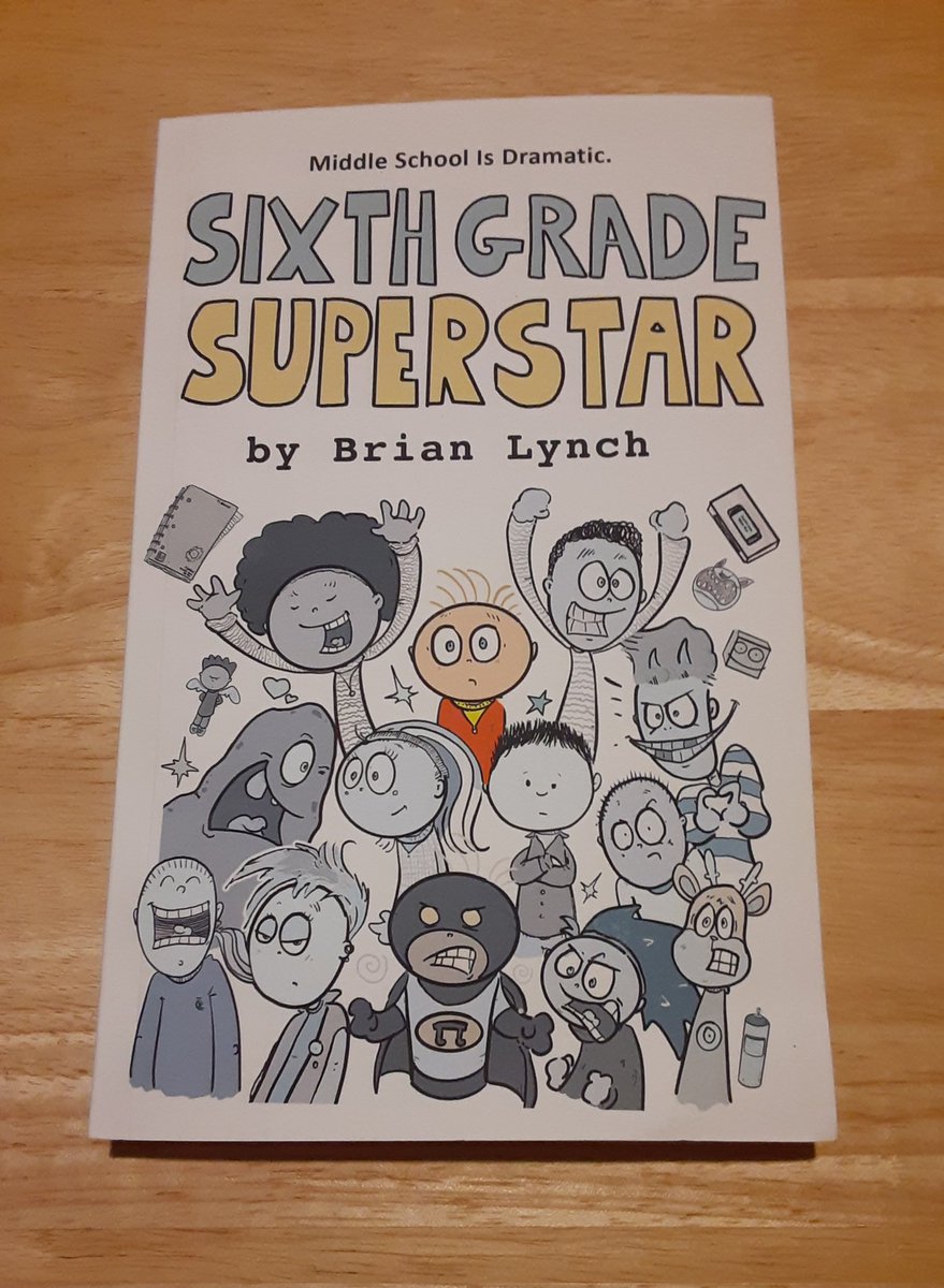 RyanCaryWear's tweet photo. I recently received this fantastic book in the mail. If you're looking for a last minute gift idea, look no further. #sixthgradesuperstar #brianlynch #books #christmas https://t.co/PRleeiH8gz