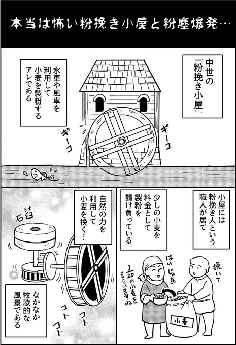 半分冗談だと思っていた粉塵爆発のお話。(再掲) 