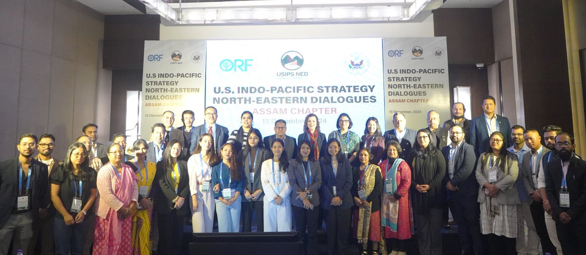 .<a href="/orfonline/">ORF</a>, in partnership with <a href="/USAndKolkata/">U.S. Consulate Kolkata</a>, is hosting the second regional dialogue in Assam as part of the ongoing project 'United States Indo-Pacific Strategy: North-Eastern Dialogues'

It aims to promote awareness and foster discussions about the US #IndoPacific Strategy