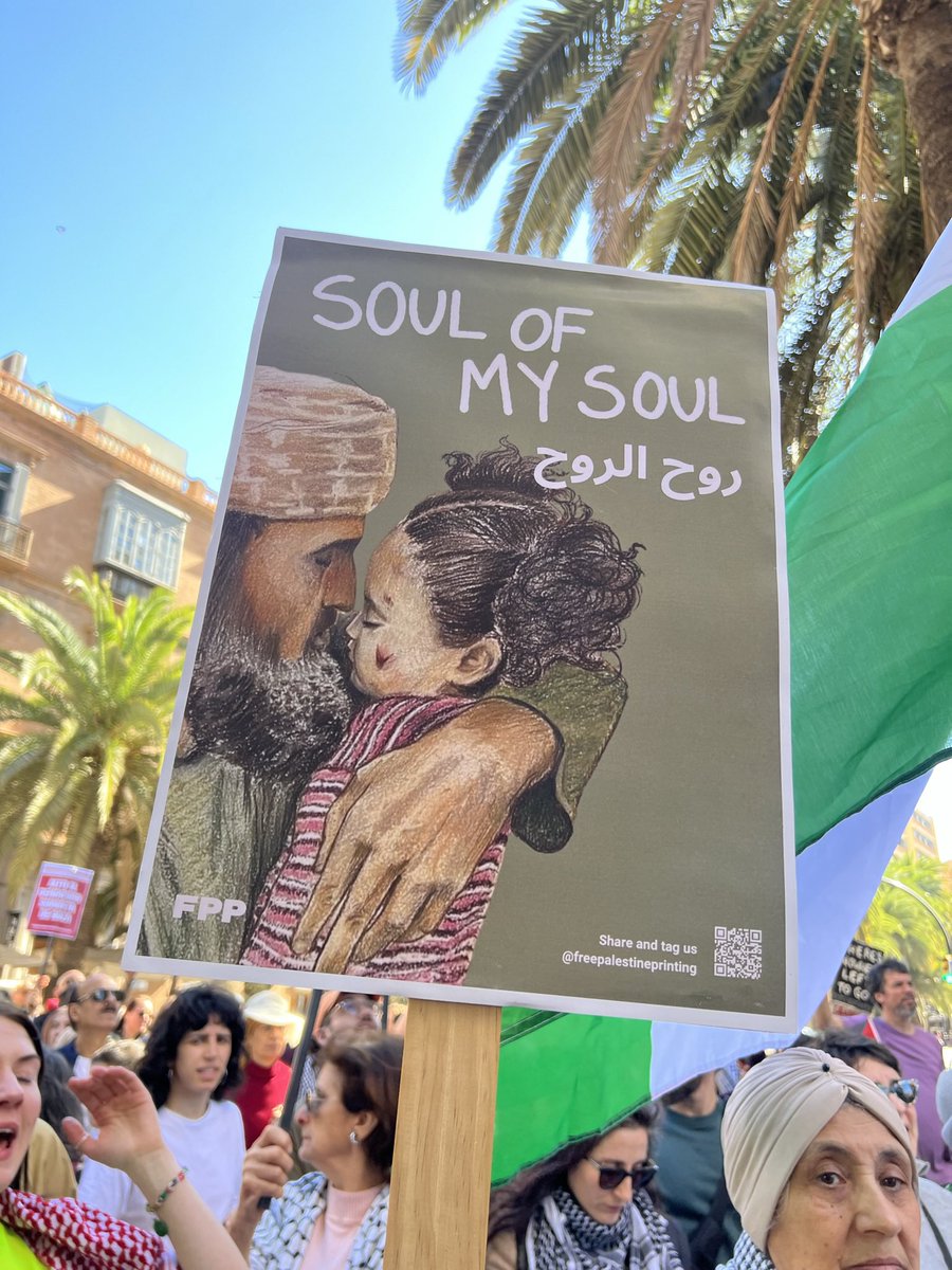 leylahamed's tweet photo. From all be different posters I’ve taken to protests, this was the one people would always stop by, emotional, and ask for a picture.

Uncle Khaled was a man who touched people and made them cry from all corners of the world purely for his gentle nature and warmth. https://t.co/9YHdswQNxR