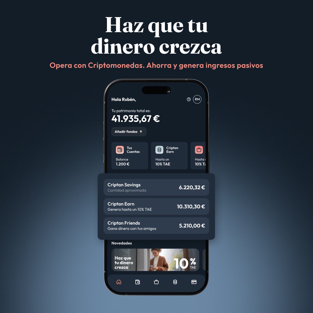 criptanapp's tweet image. ¡La nueva app de Criptan ya está aquí! 📱

Hemos renovado por completo la experiencia para que utilizar la app sea más fácil, rápido e intuitivo que nunca.

Novedades que no te puedes perder:

📲 Nuevo diseño: Más simple y cómodo para navegar.

🛍️ Cestas temáticas: Crea tus…