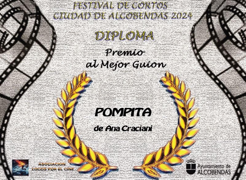ana graciani (@ana_graciani) on Twitter photo Nuestro cortometraje POMPITA recibe el PREMIO AL MEJOR GUION en el Festival de Cortos Ciudad de Alcobendas. Feliz y agradecida por esta distinción. <a href="/Agus_Enciende/">Agus Jimenez</a> Nuestro cortometraje POMPITA recibe el PREMIO AL MEJOR GUION en el Festival de Cortos Ciudad de Alcobendas. Feliz y agradecida por esta distinción. <a href="/Agus_Enciende/">Agus Jimenez</a>