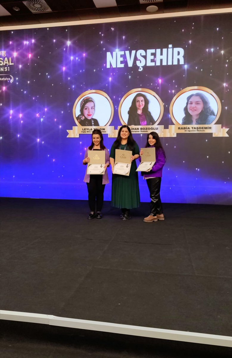 nevsehirmem's tweet photo. 💫 eTwinning 15. ULUSAL KONFERANSI ANTALYA'DA GERÇEKLEŞTİRİLDİ

➡️ https://t.co/jYeylizUUu

@tcmeb @Yusuf__Tekin 
@nevsehirvalilik @ValiFidan https://t.co/qOdcEeTjIa