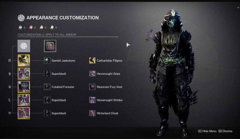 Devin5kD2's tweet photo. a Raven Necromancer(nomie#5295), Dragon Slayer(Altron#7977), and Stag Woodland Guardian(Devin#7246) walk into a bar #D2FashionFeedback https://t.co/G9IgYtAOOb