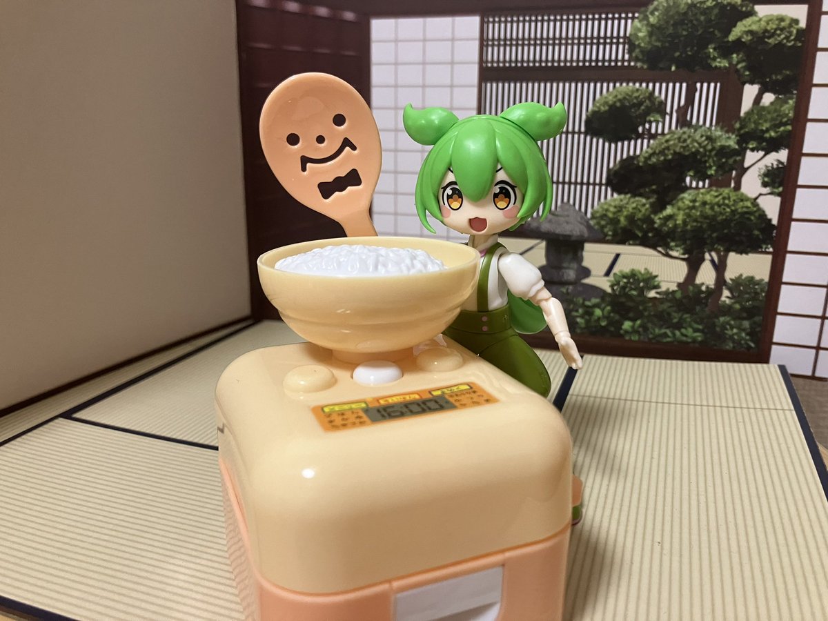 tiger6122's tweet photo. えーと、こんな感じか？

#PLUM
#プラフィア
#ずんだもん
#ずんだどん
#めしを喰うでごわす https://t.co/hgYqKNiwZF