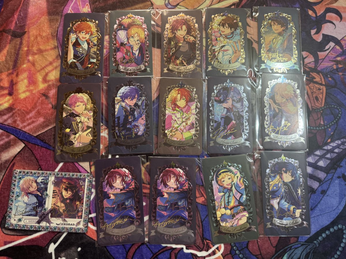 【交換】あんスタ Museum Card ミュージアムカード vol.2
譲)スバル 真 ★真緒 翠 ★千秋 ★宗 アドニス ★レオ ★泉 （嵐） ★夏目 つむぎ 宙
求)★零＞★薫＞ゆうた
郵送又はスタライ大阪21日22日手渡し
ご縁ありましたらよろしくお願いします