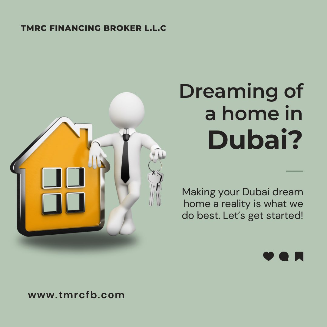 tmrc_fb_dxb's tweet photo. We make your dream a reality! 🗝️
From affordable mortgage rates to seamless financing solutions, we’ve got you covered. Let’s take the first step together!

✨ Start your journey today! ✨

#DubaiRealEstate #HomeGoals #DubaiLiving #InvestInDubai #tmrcb #mortgage #dubai https://t.co/4BouEgk4Xw