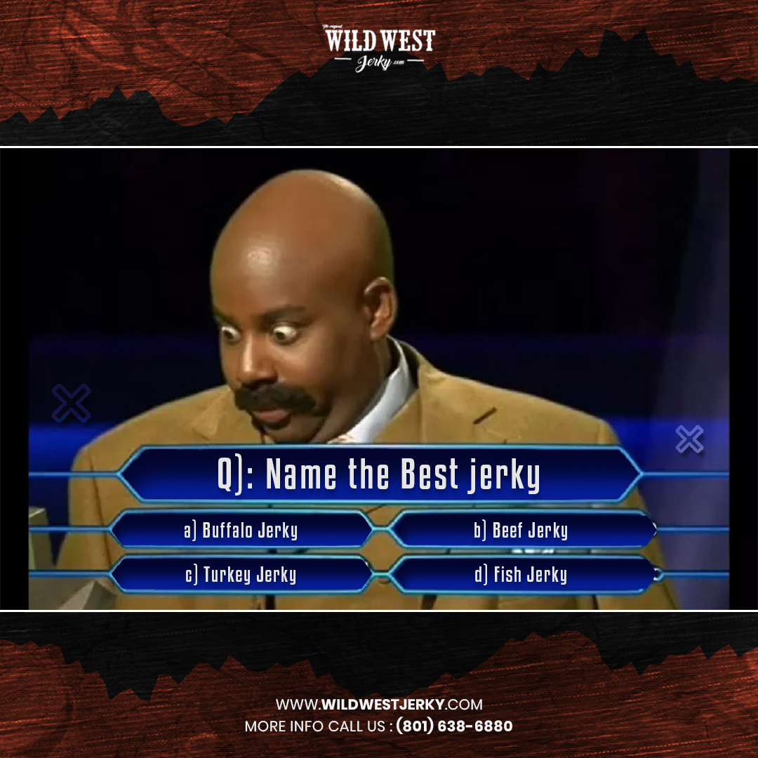 WildWestJerky's tweet image. It&apos;s decision time! Which jerky is the ultimate champion of taste and texture?Drop your pick in the comments:
Your taste buds are the judge—let the flavor battle begin! 🎉
Order Today at: wildwestjerky.com
#JerkyLovers #TasteTestChallenge #WildWestJerky #JerkyAddict