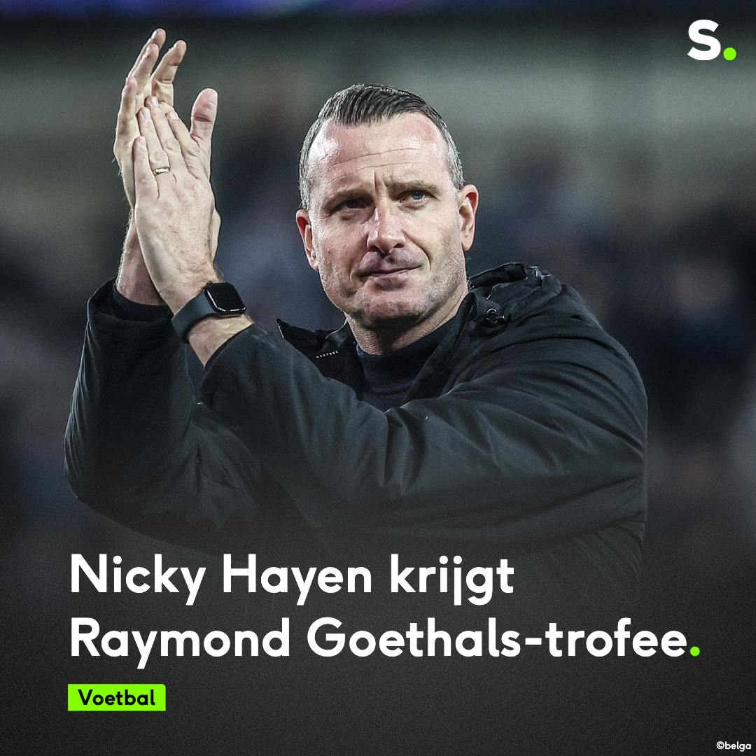 Nicky Hayen is verkozen tot beste Belgische trainer. Hij troeft Vincent Kompany (2) en Timmy Simons (3) af. 

sporza.be/nl/2024/12/16/…
