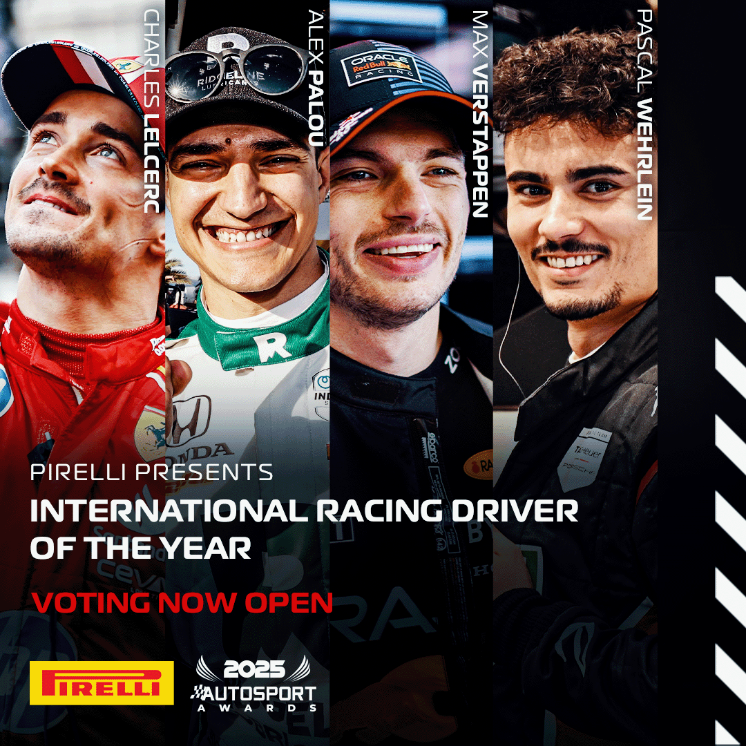 It's your LAST CHANCE to vote for Autosport's International Driver Of The Year 🗳️

Cast your vote here: awardsvoting.autosport.com

#AutosportAwards <a href="/pirellisport/">Pirelli Motorsport</a>