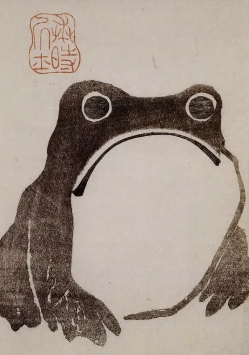 もう終わってしまったけど、大阪歴史博物館で開催していた「かえるの絵