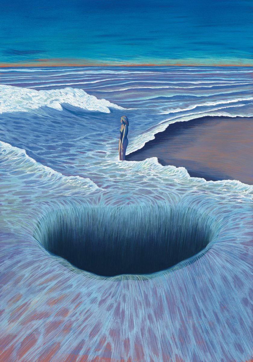 Mocnaaa's tweet photo. ☁️

#psychology #editorialillustration #canaryislands https://t.co/IKP9M0zbTX