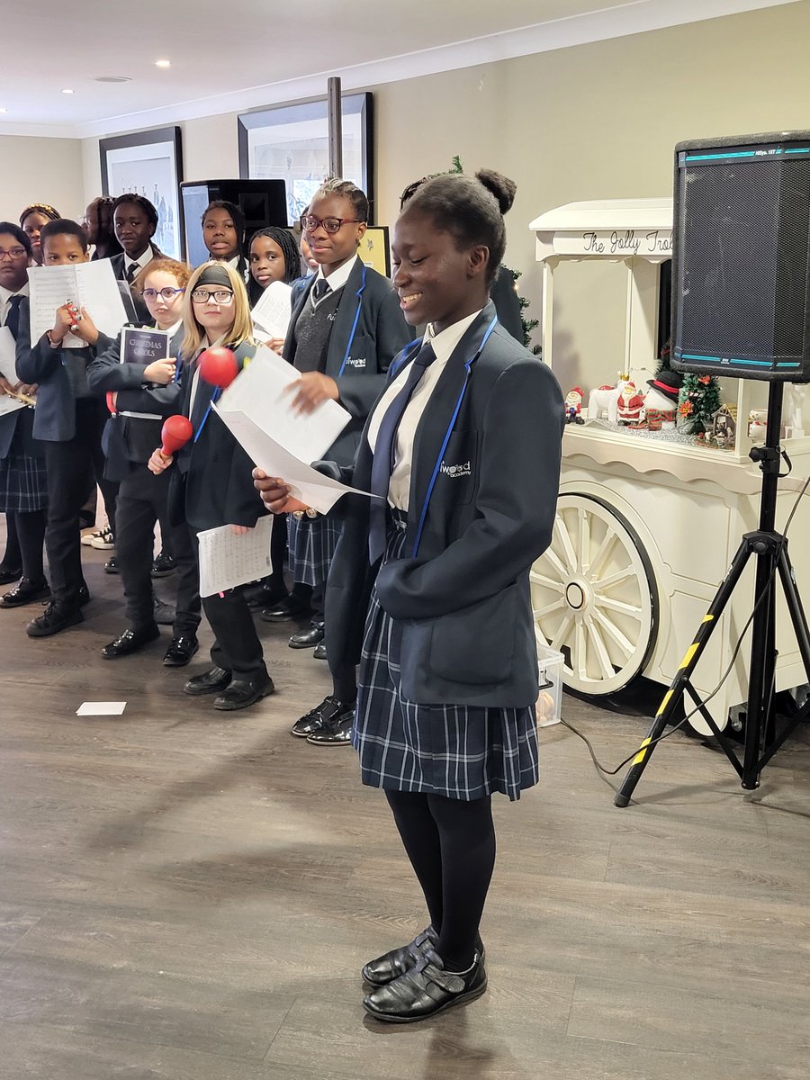 FulwoodAcademy's tweet photo. 🎶🎄Our school choir had a wonderful time visiting Finney House care home, spreading holiday cheer by singing Christmas carols!🎄🎶
It was a heartwarming experience to share the joy of the season with the residents.❤️
#WeAreFulwood #WeCare #WeCommit #SchoolChoir #ChristmasCarols https://t.co/0W5QcUrwZH