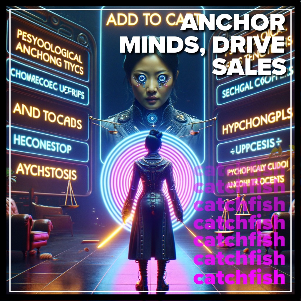catchfishonline's tweet photo. Want to boost your e-commerce sales? Master the anchoring effect to nudge customer decisions with strategic pricing and smart product displays. Ready to chat? https://t.co/WFHRQDLjPP