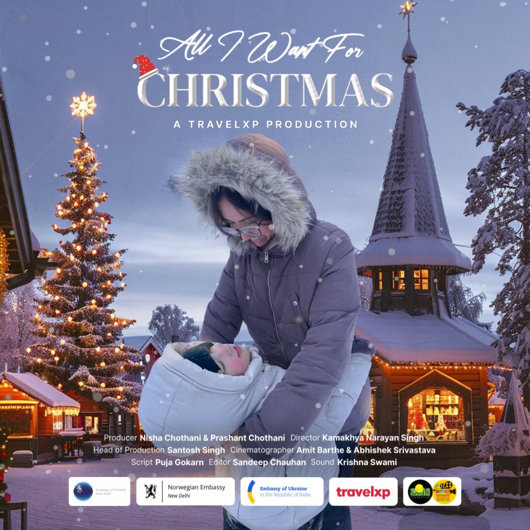 Travelxp (@travelxp) on Twitter photo Together with <a href="/norwayinindia/">NorwayinIndia</a>, <a href="/FinlandinIndia/">Finland in India</a> & <a href="/UkrembInd/">UKR Embassy in India</a> we are thrilled to present the screening of #AllIWantForChristmas <a href="/smilefoundation/">Smile Foundation</a> & <a href="/siffcy/">SIFFCY</a>
A story of 2 refugees from 🇺🇦, living in 🇳🇴, finding hope, healing, & the magic of #Christmas seeking🎅 in 🇫🇮<a href="/kamakhyanarayan/">Kamakhya Narayan Singh</a> Together with <a href="/norwayinindia/">NorwayinIndia</a>, <a href="/FinlandinIndia/">Finland in India</a> & <a href="/UkrembInd/">UKR Embassy in India</a> we are thrilled to present the screening of #AllIWantForChristmas <a href="/smilefoundation/">Smile Foundation</a> & <a href="/siffcy/">SIFFCY</a>
A story of 2 refugees from 🇺🇦, living in 🇳🇴, finding hope, healing, & the magic of #Christmas seeking🎅 in 🇫🇮<a href="/kamakhyanarayan/">Kamakhya Narayan Singh</a>