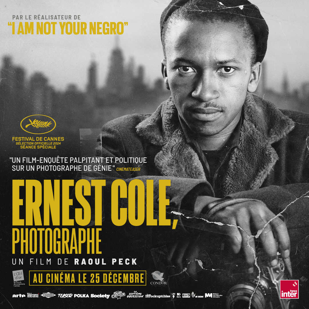 🎥 Le MRAP soutient Ernest Cole, Photographe de Raoul Peck, qui sort le 25 décembre. Le film rend hommage à Ernest Cole, photographe sud-africain qui a exposé les horreurs de l’apartheid. Ne manquez pas ce témoignage essentiel sur la lutte contre l'injustice. 📸