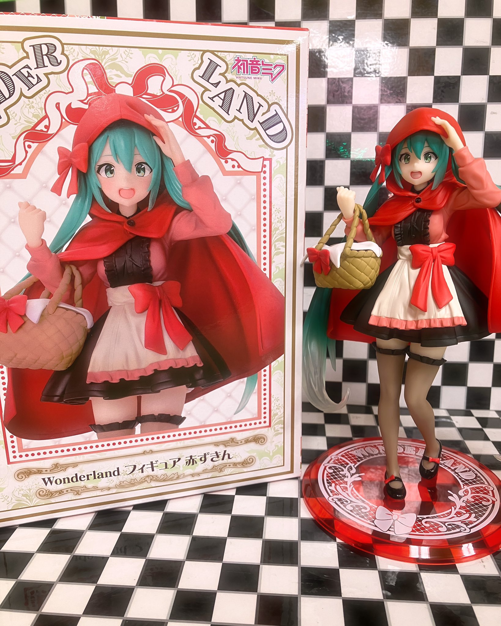ジャンク タイトー 初音ミク 赤ずきん (ケープ:レッド) 素っ気 ジャンク タイトー 初音ミク 赤ずきん (ケープ:レッド) 素っ気