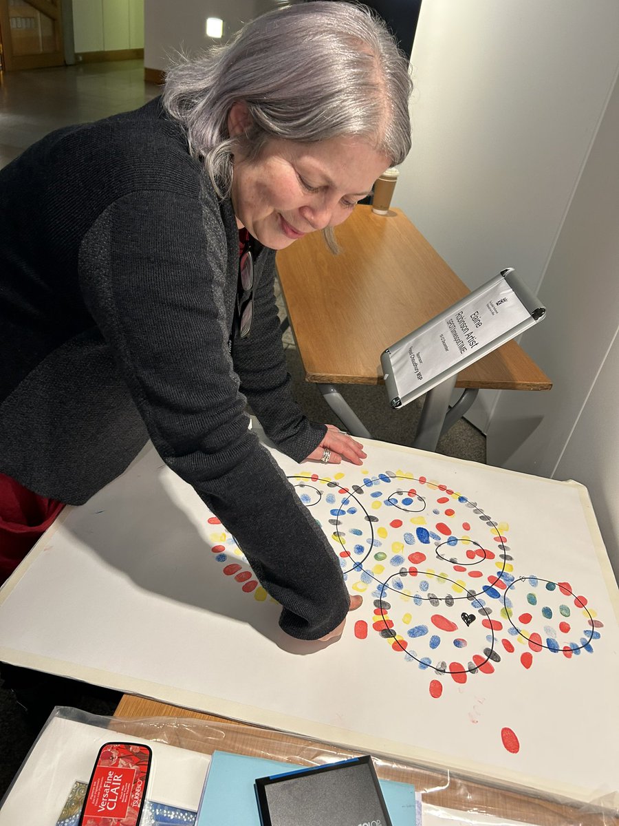 ElaineRartist's tweet photo. This is Jenny Smith
Business Manager - Green group @scottishgreens
Jenny was the last #fingerprint added to the @ScotParl #fingerprint panel for #SPOTtimespotTIME
#LOVE #artaunifyinglanguage #conservationmeanslife #workingtogether #transcendingdifference #artwork https://t.co/EjZEWZBXIg