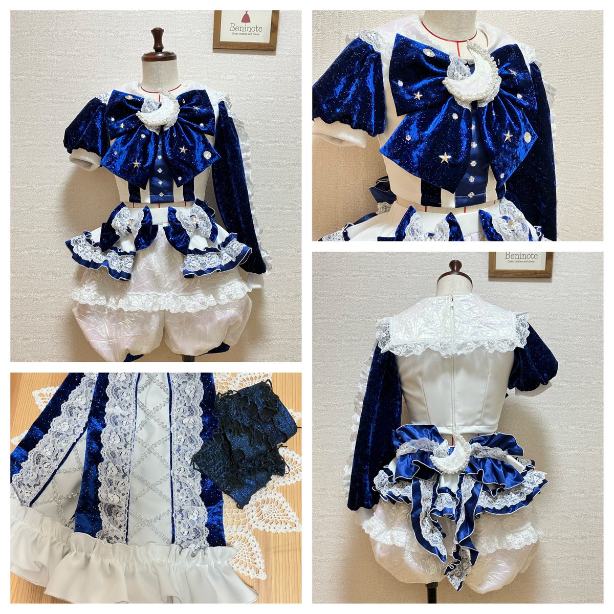 ♡♡KEYTOLIT衣装オーダーページ size3,5即納可能】Noir croixコルセット（ラベンダー） - 【公式