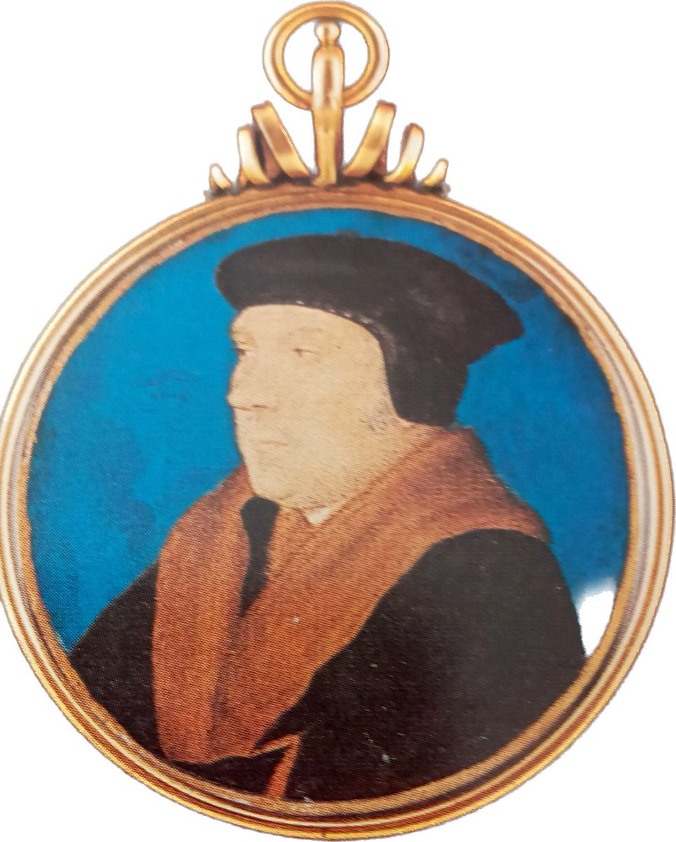 DrOwenEmmerson's tweet photo. Time for my annual search for this C16th miniature portrait of #ThomasCromwell, after #Holbein, stolen from @hevercastle in 2003. I’d love to see it returned to Hever. Have you seen it? Please consider sharing! https://t.co/0JWIQSe5Uf
#ArtHistory #Holbein #WolfHall https://t.co/zZsKsVpydu