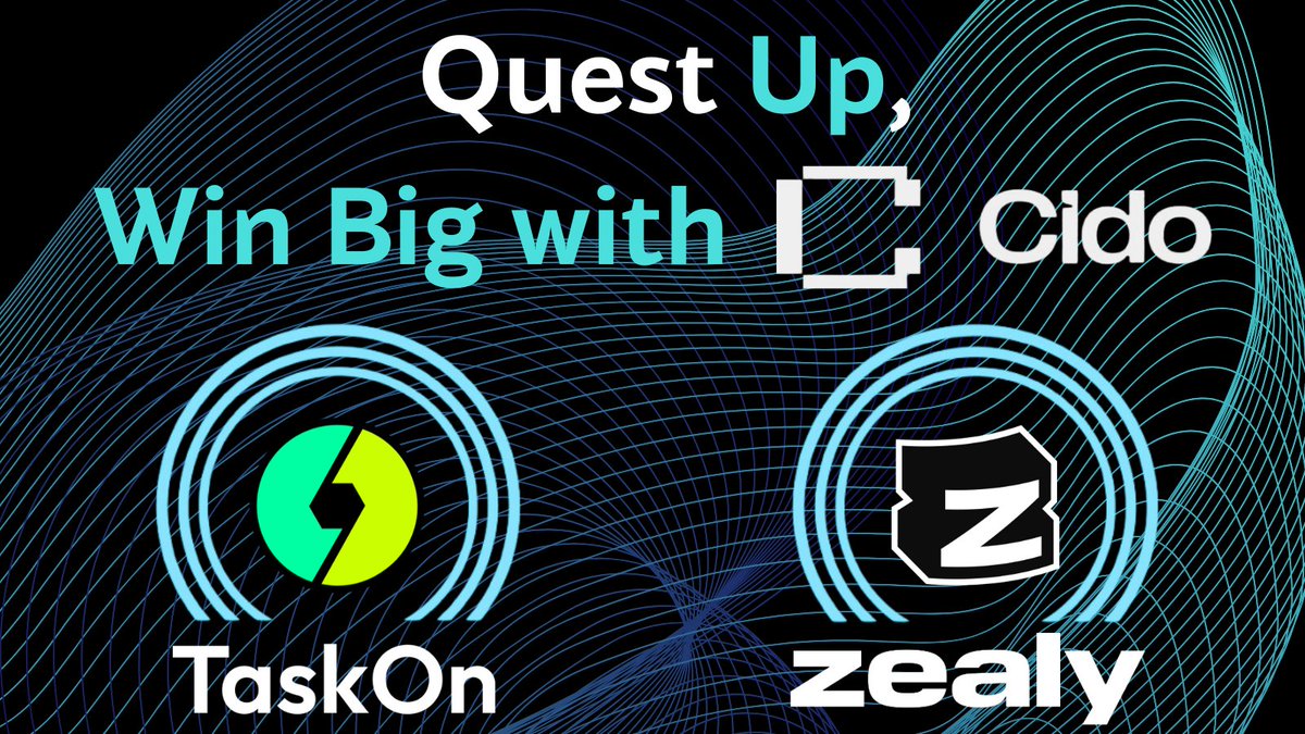 cido_ai's tweet image. 🚀 Double Your Rewards with Cido Quests!

Join our #quest campaigns on @zealy_io and @taskonxyz to earn exciting #rewards while diving into the future of blockchain #indexing. 

The points you collect today could be worth even more tomorrow…🪂

Don’t wait—start your journey now:…