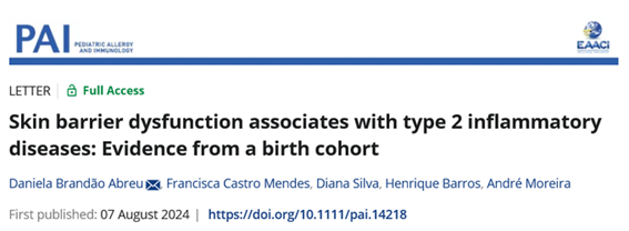 Um estudo transversal de 3458 adolescentes associa uma maior perda de água transepidérmica (TEWL) ao género e comorbidades alérgicas. Os achados reforçam o papel da barreira cutânea na inflamação alérgica. #AIMedEd <a href="/FMUPorto/">Faculdade de Medicina da U.Porto</a>.
pubmed.ncbi.nlm.nih.gov/39109484/