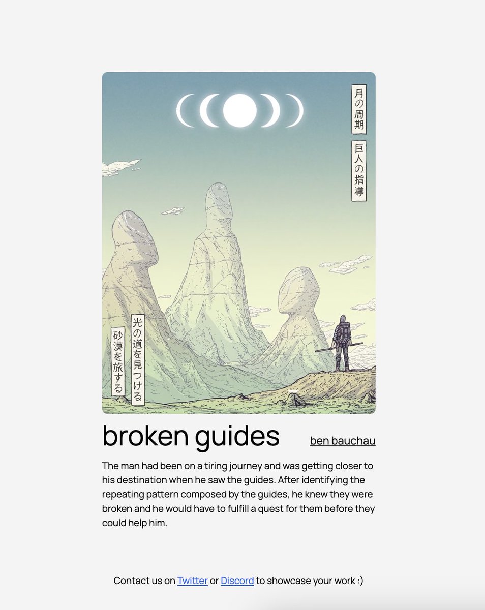 We want to thank our friend and legendary artist <a href="/benbauchau/">benbauchau</a> for letting us use his art on our sign-up page! 😍

If any artist wants to showcase their work on our sign-up page, hit us up!