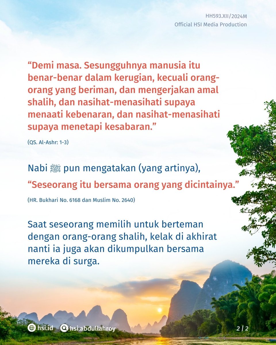 hsiabdullahroy's tweet photo. Besti-an itu bukan sekedar teman nongkrong atau hura-hura, lo! Tapi teman sejati adalah teman yang selalu mengingatkan pada akhirat dan mengajak kita untuk menjadi lebih baik. https://t.co/sXWxdFwW61