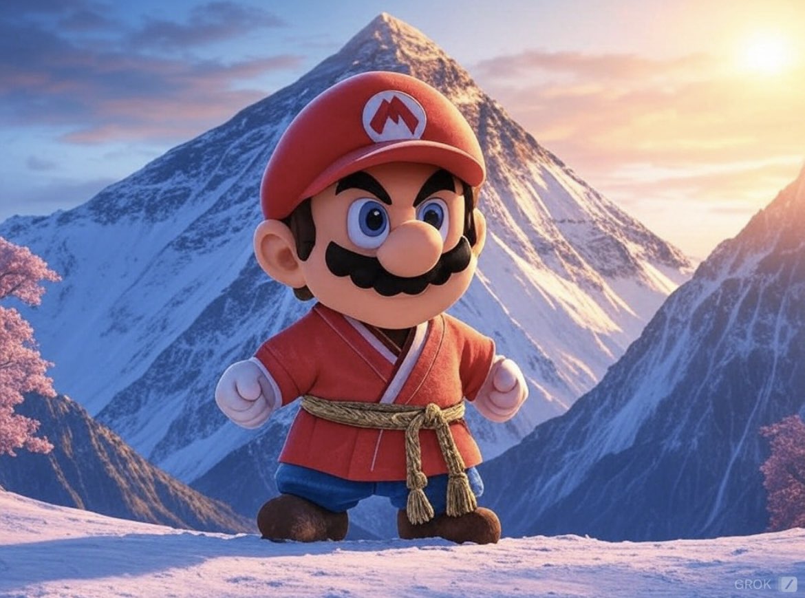 MarioCoinXV's tweet photo. 🚀 Mario Coin X is climbing straight to the top of Mount Everest! 🌋 Hold tight, hodlers, this project is unstoppable. 🏔️💎 #MarioCoinX #CryptoMoonMission #memecoin1000x #Solana https://t.co/MvXoaw7Qyr