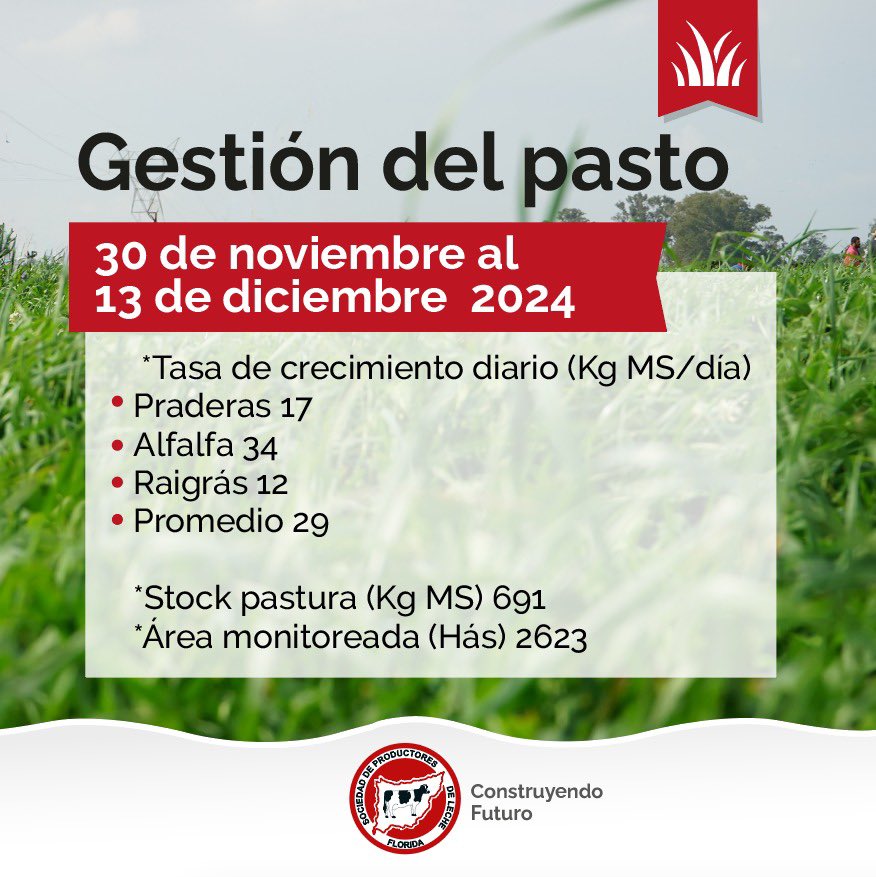 _splf's tweet photo. Info #planverde
Gestión del pasto 🌱
🗓️ 30/11 al 13/12
#splf #servicios #planverde #propasto https://t.co/T4gIphPlmm