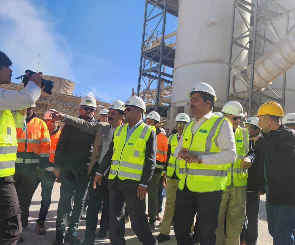 drusawasthi's tweet photo. I visited JIFCO Plant at Al-Eshidia in Jordan. During my visit to JIFCO Plant, I interacted with the plant officials and engineers. His Excellency Chairman Dr Mohammad Thneibat and other officials of JIFCO were present with me during the plant visit. https://t.co/S9cjFM0MSJ