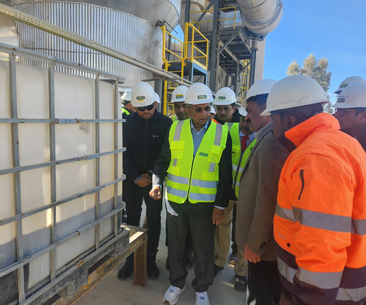 drusawasthi's tweet photo. I visited JIFCO Plant at Al-Eshidia in Jordan. During my visit to JIFCO Plant, I interacted with the plant officials and engineers. His Excellency Chairman Dr Mohammad Thneibat and other officials of JIFCO were present with me during the plant visit. https://t.co/S9cjFM0MSJ
