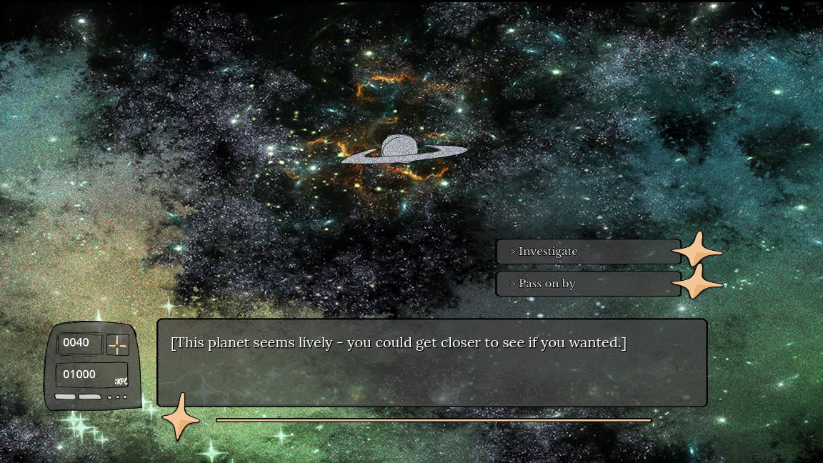 itchio's tweet image. SPACESONA: The universe is ending, where will you go now? 

kazehita.itch.io/spacesona?ac=q… by @Kazehita_