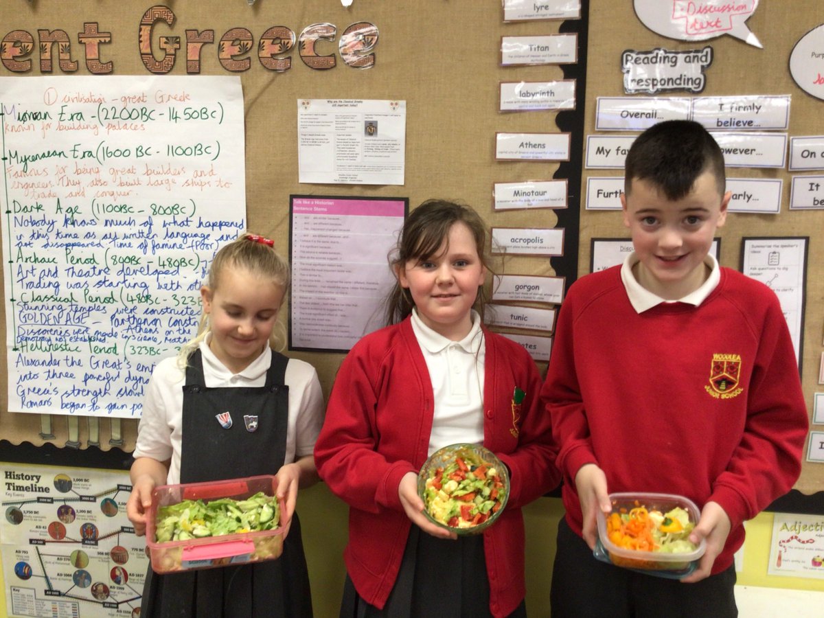 ClassRhinos's tweet photo. Making a Greek salad is simple yet delicious! This  morning  the Rhinos used fresh ingredients to allow each element to shine! 🇬🇷🥗 https://t.co/mDHPyowVIq