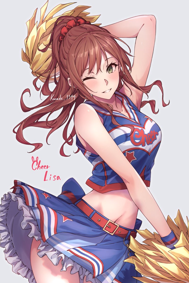 今年一番はチア衣装でした
というわけで再掲